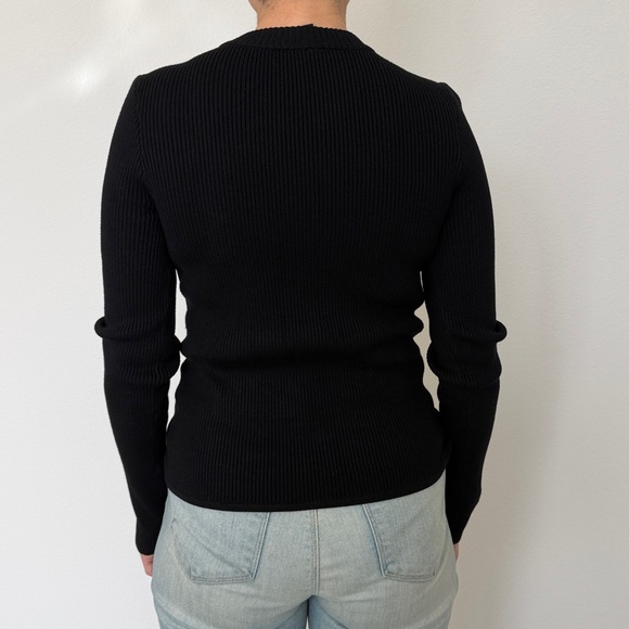 Guess by Marciano Black Sweater with Copper Buttons - Picture 16 of 16